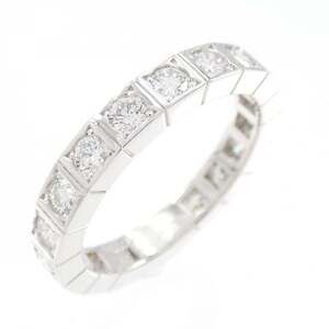 CARTIER Silver Diamond Lanier Ring